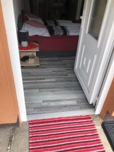 Postel nebo postele na pokoji v ubytování Grevia Apartmanok