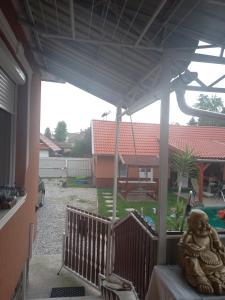 Balkón nebo terasa v ubytování Grevia Apartmanok