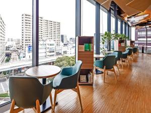 Et opholdsområde på Comfort Hotel Yokkaichi