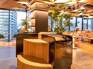 Et opholdsområde på Comfort Hotel Yokkaichi