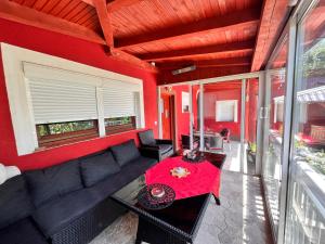 Χώρος καθιστικού στο Villa Diamond Hill