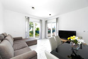 Χώρος καθιστικού στο Mirjam Apartman