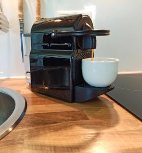 Kuchyň nebo kuchyňský kout v ubytování Ferienwohnung Hirtenbichel