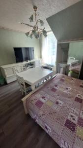 TV a/nebo společenská místnost v ubytování Guest House Krista