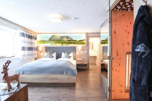 Posteľ alebo postele v izbe v ubytovaní Bergspitz Luxury Appartement