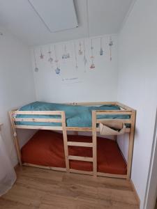 Postel nebo postele na pokoji v ubytování Ferienhaus am Edersee-scheid