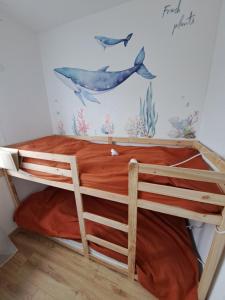 Postel nebo postele na pokoji v ubytování Ferienhaus am Edersee-scheid