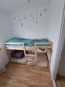 Postel nebo postele na pokoji v ubytování Ferienhaus am Edersee-scheid
