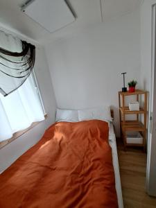 Postel nebo postele na pokoji v ubytování Ferienhaus am Edersee-scheid