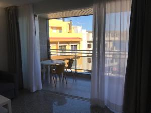 A balcony or terrace at Bahia Colon