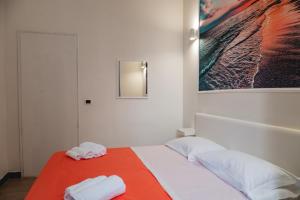 Postel nebo postele na pokoji v ubytování Sea house