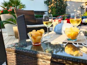 Nápoje v ubytování Hotel Goldene Rose