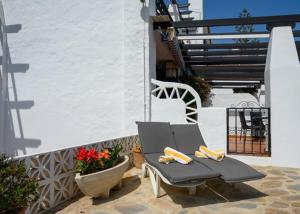 Balkon lub taras w obiekcie Beach Side Apartments Calahonda