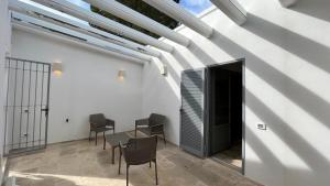 Posezení v ubytování Masseria Fanelli