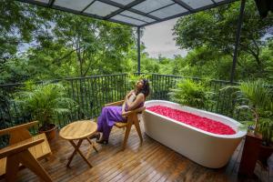 入住Crystal Kuruva Nature Resort & Spa的客人