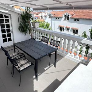 Balkón nebo terasa v ubytování Apartment Barbin