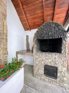 Gril dostupný pro hosty v prázdninového domu