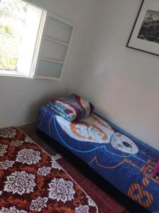 Postel nebo postele na pokoji v ubytování petit villa avec Piscine privé sur le vallée d'Ourika