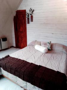 Postel nebo postele na pokoji v ubytování Experiencia DOMO