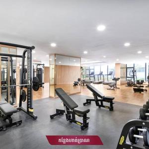 Fitness centrum a/nebo fitness zařízení v ubytování Park Land Condo TK + 9 fotografií