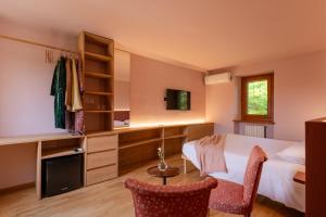 Posezení v ubytování Bubamara - Bed and Breakfast
