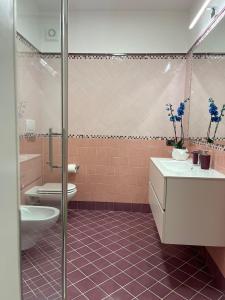Koupelna v ubytování Villa Valentina Suite
