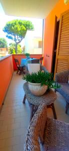 A balcony or terrace at Appartamento Tre Angeli a pochi passi dal mare