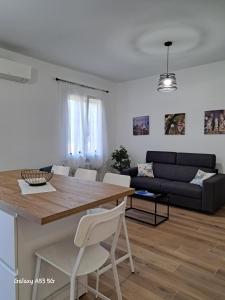 Χώρος καθιστικού στο La casetta al mare di Bubi