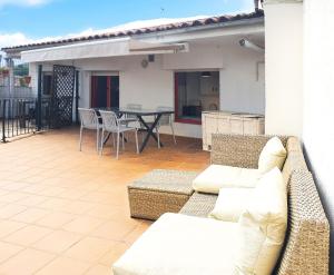Balkón alebo terasa v ubytovaní Casa Lola - Terraza panorámica en el centro del pueblo