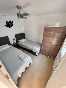 Ένα ή περισσότερα κρεβάτια σε δωμάτιο στο Bodrum Yalıkavak Villa +7 φωτογραφίες
