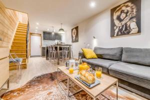 Χώρος καθιστικού στο Résidence MoutiÈres B - Appartement duplex rénové 4, confortable MAE-3382 +16 φωτογραφίες