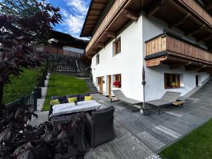 Zahrada ubytování Ferienwohnung Bergzua