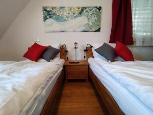 Postel nebo postele na pokoji v ubytování apartment-bb