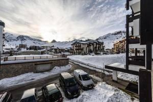 Nespecifikovaný výhled na hory nebo výhled na hory při pohledu z apartmánu