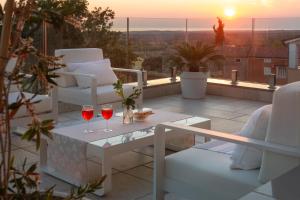 Balkon oz. terasa v nastanitvi Villa Astera