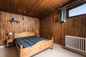 Posteľ alebo postele v izbe v ubytovaní Résidence Chaudes Almes - Appartement à l'entrée de Tignes le Lac MAE-2794