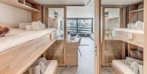Kuchyňa alebo kuchynka v ubytovaní Résidence Palafour - Studio 4 rénové, soigné, confortable - balcon vue lac MAE-7954