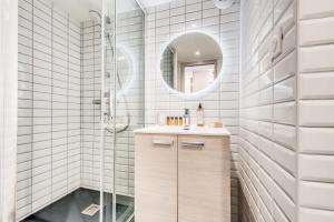 Kúpeľňa v ubytovaní Résidence Palafour - Studio rénové MAE-9944