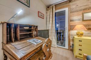 Łóżko lub łóżka w pokoju w obiekcie Résidence Glaciers - 2 pièces 4/5 personnes - 39m² - Sud MAE-5334