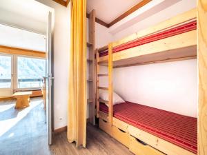 Posteľ alebo postele v izbe v ubytovaní Résidence Bec Rouge - Studio rénové·Skis aux pieds·Balcon MAE-9494