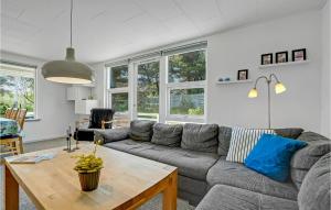 Χώρος καθιστικού στο Holiday Home Bjergbovej Blåvand Xi