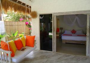 Ένα ή περισσότερα κρεβάτια σε δωμάτιο στο Villa Rustic Charm +32 φωτογραφίες