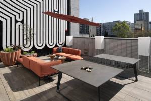 Balkón nebo terasa v ubytování Moxy Oakland Uptown