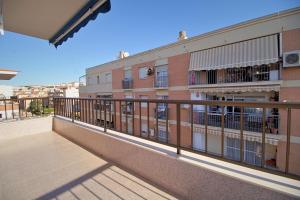 A balcony or terrace at ApartRincón Candelaria