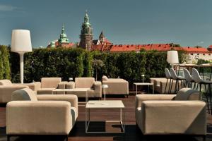 Posezení v ubytování Sheraton Grand Krakow