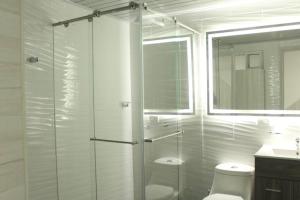 Koupelna v ubytování Casa Hotel Anturio