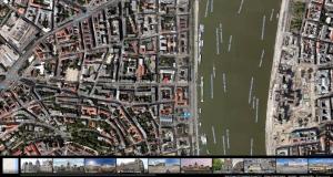 A general view of Budapest or a view of the city taken from Az apartmant