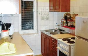 Η κουζίνα ή μικρή κουζίνα στο Holiday Home Choczewo Wschodnia