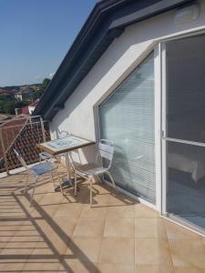 A balcony or terrace at Family Hotel Maritime