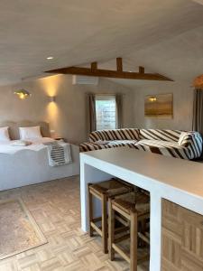 Postel nebo postele na pokoji v ubytování Chalet Leon